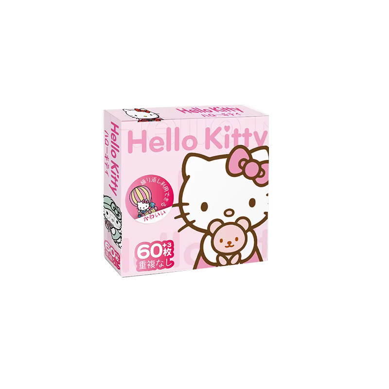 Sanrio Hello Kitty Aufkleber-Set mit 60 Stück, bunte und wasserfeste Kawaii Cartoon Aufkleber für Kinder zum DIY-Gestalten von Tagebüchern und Sammelalben, Multicolor - Bild 5