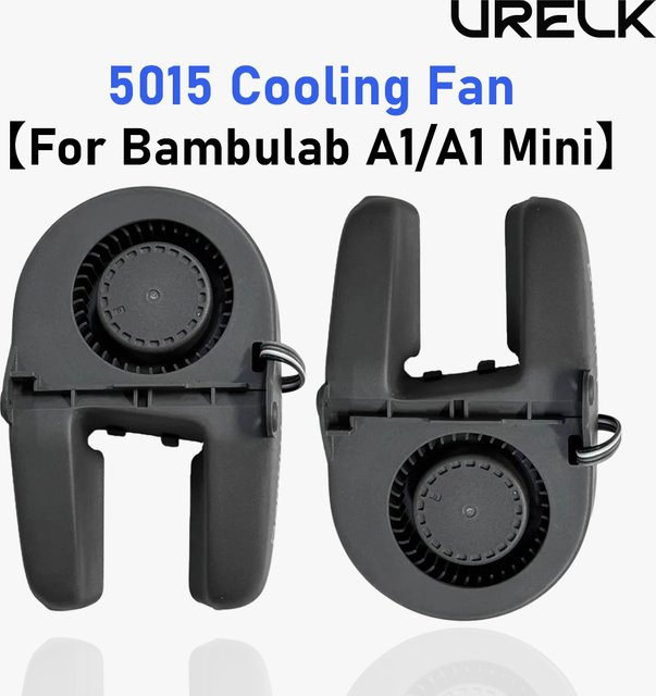 URELK A1 Mini Kühlventilator 5015 Luftgebläse als Ersatzteil für Bambu Lab 3D-Drucker - Bild 1