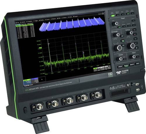 Teledyne LeCroy HDO4034A-MS Digital-Oszilloskop 350MHz 10 GSa/s 12.5 Mpts 12 Bit in Schwarz - Bild 1