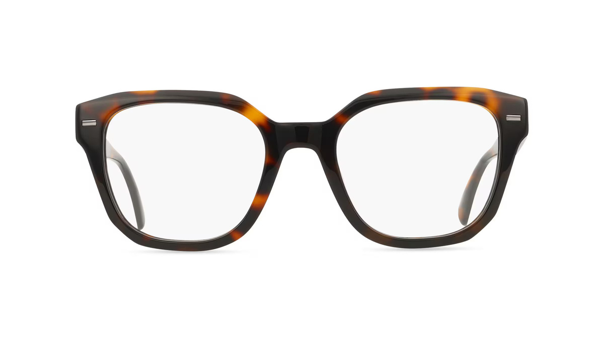 Fielmann LN 063 FA LINO Korrektionsbrille, Vollrand, Quadratisch, Acetat, Unisex, braun - Bild 1