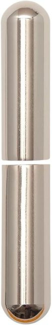 SFS Zierhülse für Einbohrbänder aus Aluminium, vernickelt, Durchmesser: 20 mm, Höhe: 112 mm - Bild 1