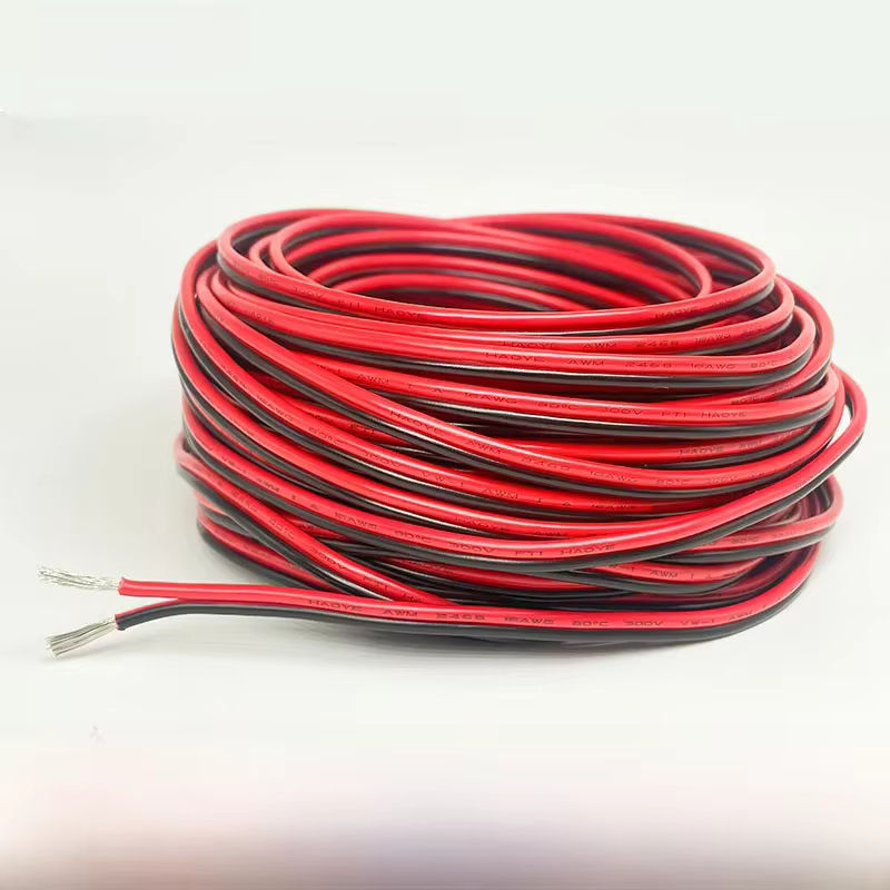 Bytebattle 2-adriges verzinntes Kupferkabel aus PVC, Rot und Schwarz, 30AWG-16AWG, flexibles Verlängerungskabel für LED-Lichtbänder - Bild 7