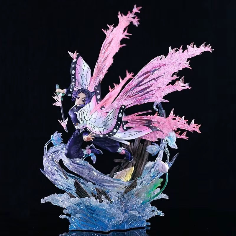 Bandai Demon Slayer Anime-Figur Kochou Shinobu Insekten-Säule, mehrfarbig, Höhe: 33 cm - Bild 2