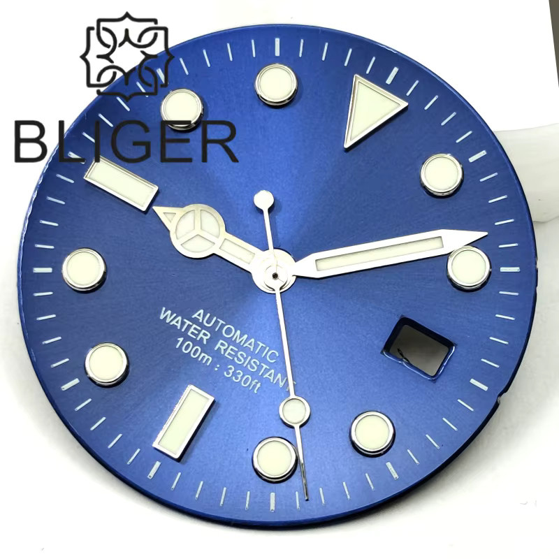 BLIGER Armbanduhr, 29 mm, 3135 Uhrwerk, blaues Zifferblatt, Unisex - Bild 2