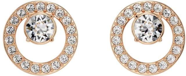 Swarovski Creativity Circle Ohrringe, Roségold, Kristall, Damen - Bild 1