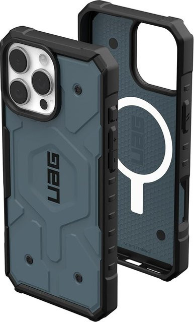 Urban Armor Gear Pathfinder MagSafe-Hülle für Apple iPhone 16 Pro, Blau - Bild 1