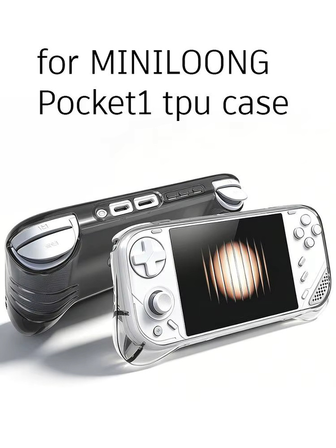 MINILOONG Transparente Schutzhülle für Pocket 1 Handheld-Spielkonsole - Bild 6