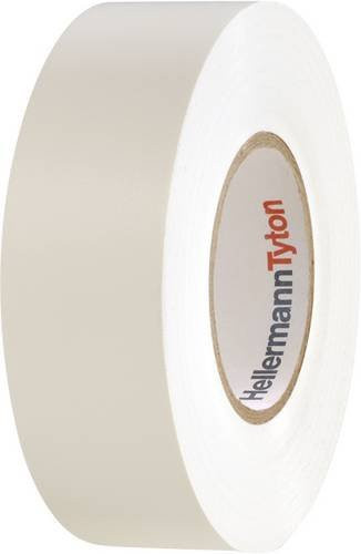 HellermannTyton HelaTape Flex 15 Isolierband Weiß Breite: 19 mm, Länge: 20 m - Bild 1