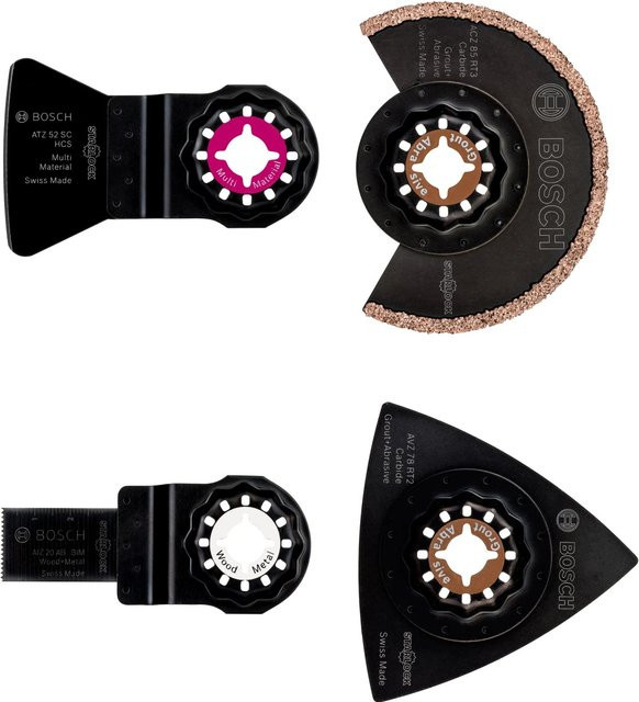 Bosch Starlock Fliesen-Set 4-teilig für Multifunktionswerkzeuge in Multicolor - Bild 1