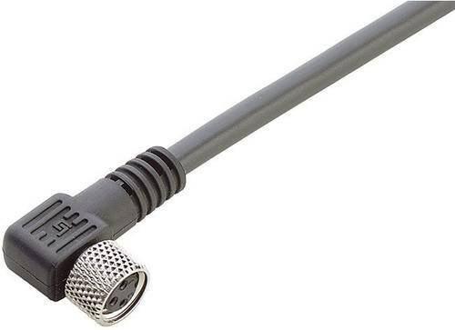 Binder 79-3408-52-03 Sensor-Aktor-Steckverbinder M8 Buchse gewinkelt Schwarz 3-polig 2,00 m - Bild 1