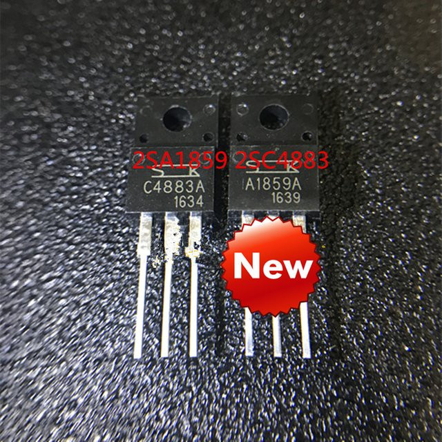 ZHONGXIANGTAI Transistor Paar 2SA1859A/2SC4883A in Schwarz, TO-220F, 180V 2A - Bild 1