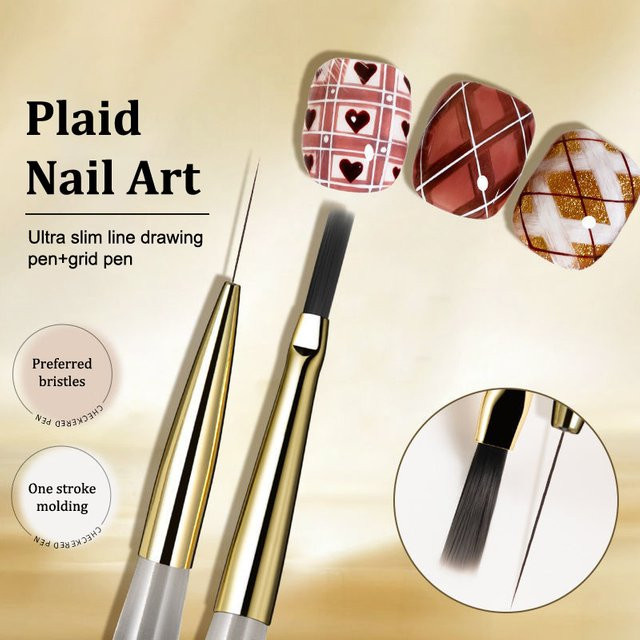JCSYFAC Nagelmalpinsel für Nail Art, Maniküre - Bild 1