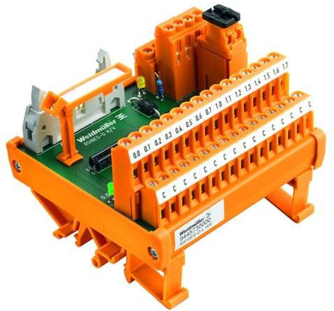 Weidmüller Übergabeelement RS 16IO 2W L H Z 24 V/DC in Orange - Bild 1