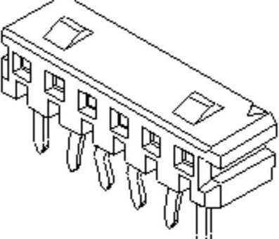 Molex Einbau-Buchsenleiste Standard 524181410 Tray - Bild 1