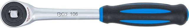 BGS Umschaltknarre mit Drehgriff und Außenvierkant 10 mm (3/8 Zoll) aus Chrom-Vanadium in Silber - Bild 2