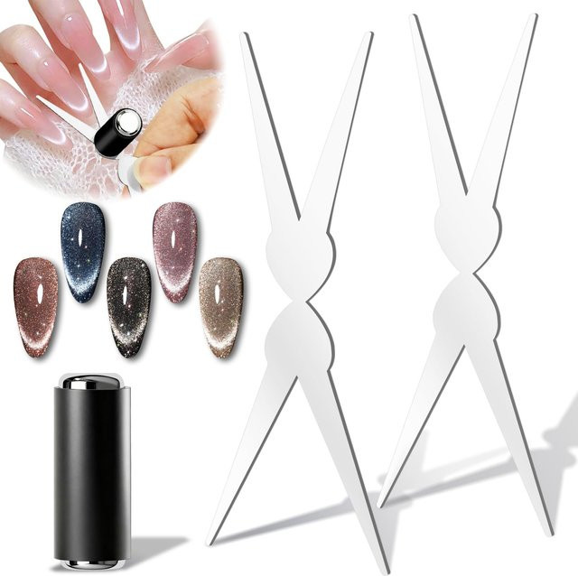 Nibiru DU Magnetisches Nagellack-Set, Schimmernd, Unisex - Bild 1