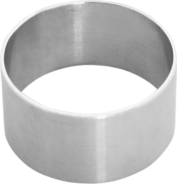 Schneider Dessert- und Tortenring aus Edelstahl in Silber, Höhe: 4 cm, Durchmesser: 8 cm - Bild 1