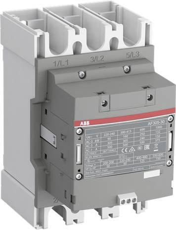 ABB Schütz AF305-30-00-34 in Grau mit 3 Schließern und 160kW - Bild 1