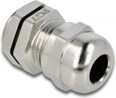 Delock 60275 Messing Adapter in Silber - Bild 1