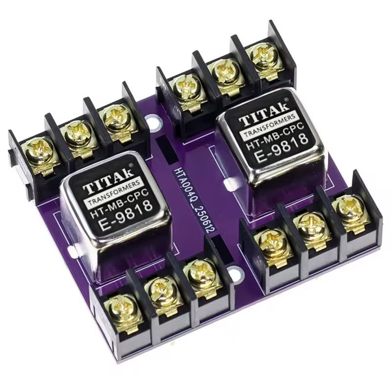 TITAK HT-9818 Permalloy Audio-Signaltransformator zur symmetrischen und unsymmetrischen Konvertierung, Audio-Isolator 600:600, 20 Hz-20 kHz, Symmetrisch zu RCA - Bild 2