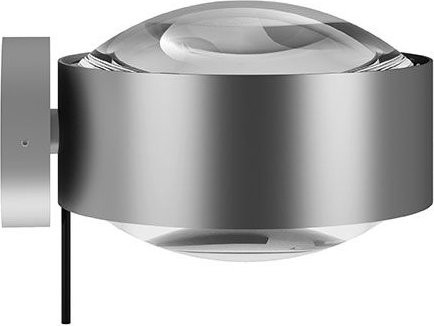 Top Light Puk! 120 Avantgarde Wandleuchte in Chrom Matt mit klarem Glas - Bild 1