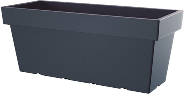 PROSPERPLAST Blumenkasten LOFLY CASE in Anthrazit mit modernem Design, B/T/H: 99,2 x 39,0 x 41,0 cm - Bild 1