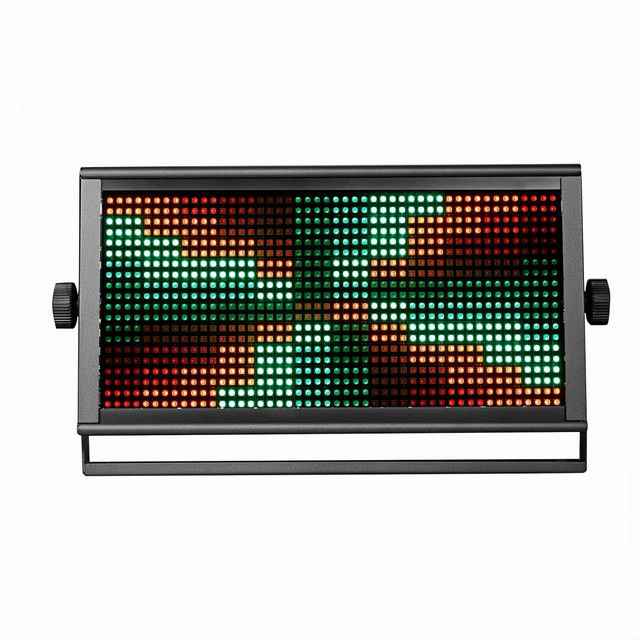 HYULIGHTS 200W LED RGB 3in1 Stroboskoplicht mit 120 Zonen für DJ und Bühne zur Erzeugung von Formen, Zahlen und Buchstaben - Bild 1