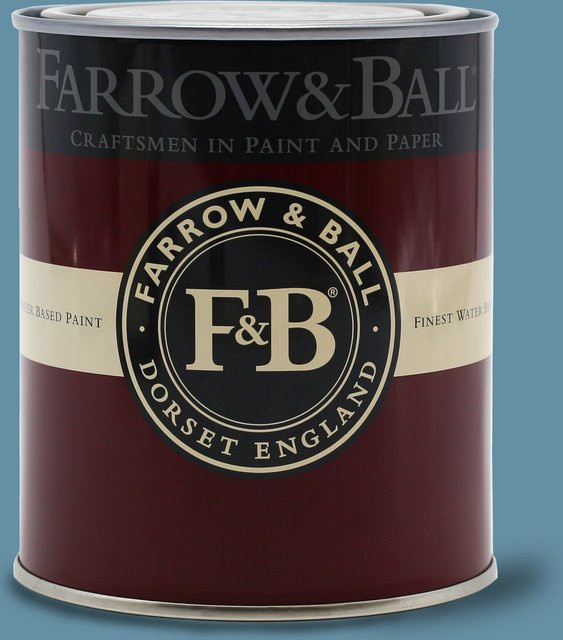 Farrow & Ball Modern Emulsion Wandfarbe Archiv Colour in Yard Blue G12, 2,5 l - Bild 1
