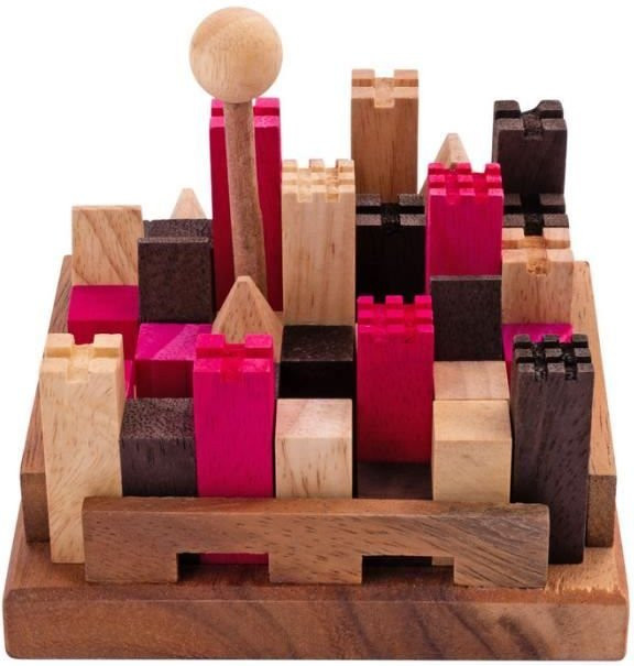 Matgames Die Burg, Holzpuzzle, Ritter, 11-teiliges Set, ab 10 Jahren - Bild 1