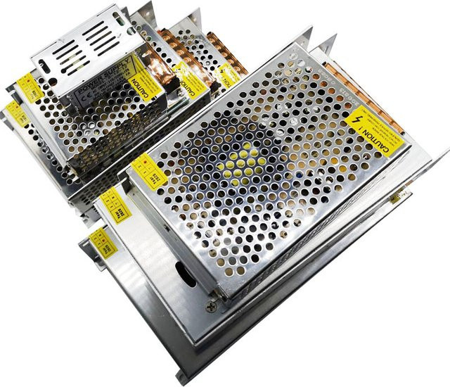 Vusum LED-Netzteil 12V Schaltnetzteil Beleuchtungsadapter in Silber - Bild 1