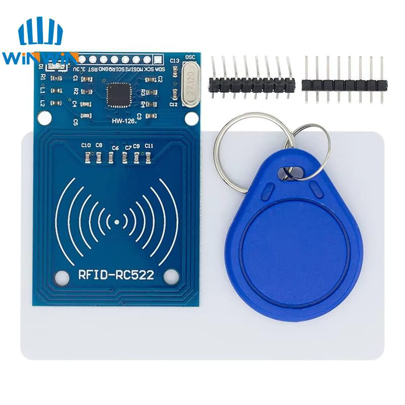 AITEWIN ROBOT MFRC-522 RC-522 RFID IC Wireless Modul für Arduino, SPI Writer und Reader, Blau - Bild 2