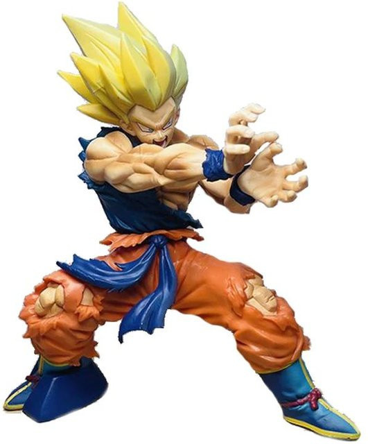 Yiran toy 1 Dragon Ball Z Son Goku Super Saiyan Kakarotto Actionfigur weiß - Bild 1