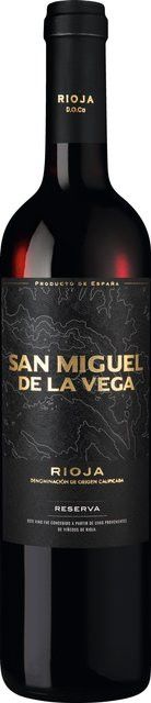 San Miguel de la Vega Rioja Reserva Rotwein, Tempranillo, 2019, Spanien, trocken, 0,75 l - Bild 1