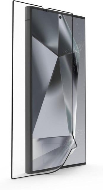 Spigen Super Hybrid Schutzglas für Samsung Galaxy S25 Ultra in Schwarz und Transparent mit Montagehilfe - Bild 1