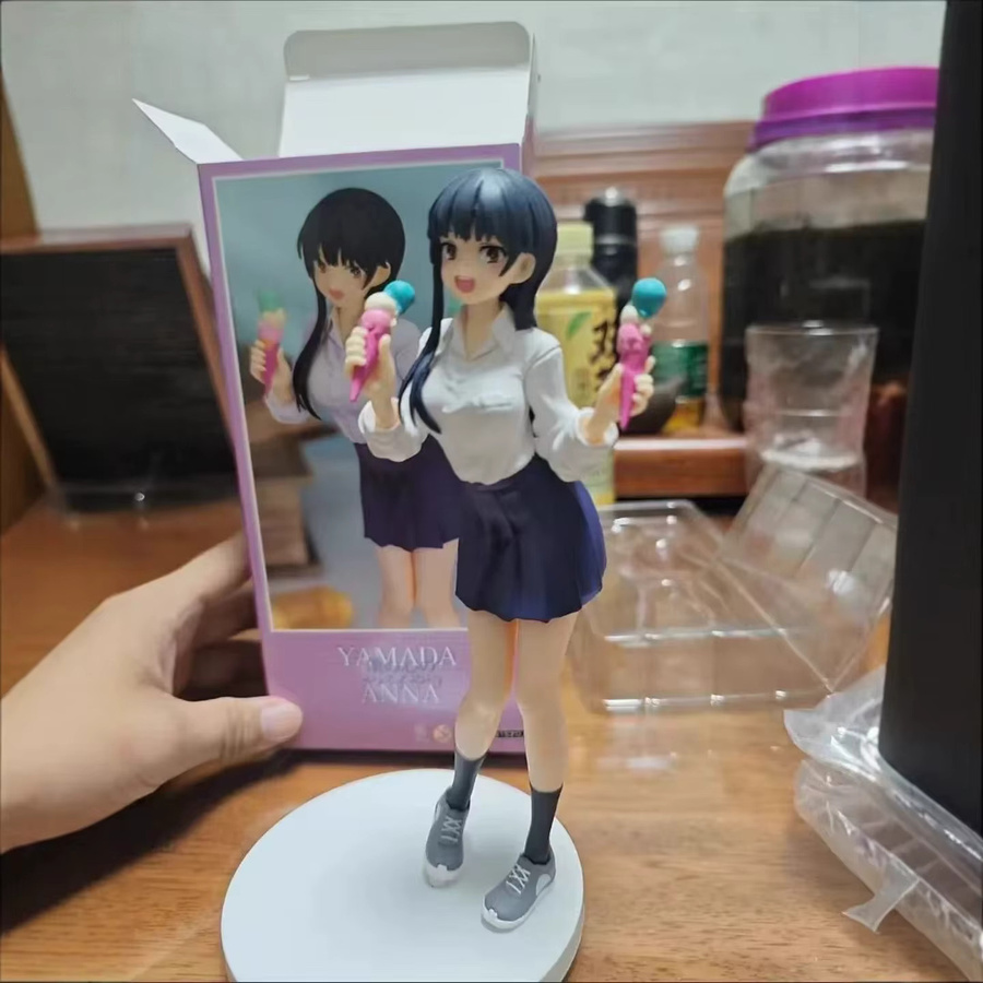 Bandai Yamada Anna Eiscreme-Figur, Einzelfigur, 18cm, PVC-Statue - Bild 4
