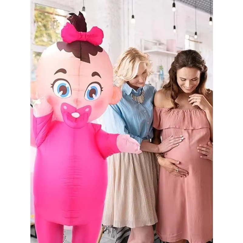 NewYeeca Babykostüme für Erwachsene, Unisex, aufblasbare Maskottchenanzüge - Bild 2