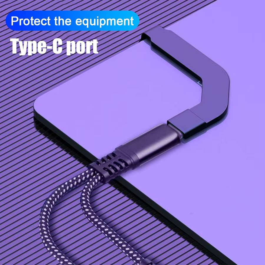 Universeller USB-C-Adapter für schnelles Laden und stabile Signalübertragung in Schwarz für iPhone, Samsung und iPad - Bild 2