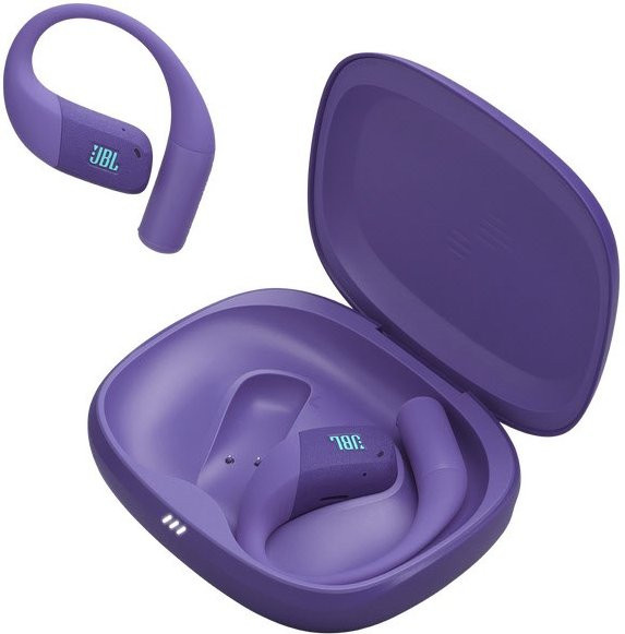 JBL Endurance Zone True Wireless Open-Ear Kopfhörer in Lila mit Bluetooth und USB-C - Bild 1