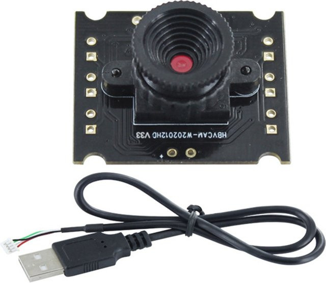 SODIAL Ov9726 USB-Kameramodul mit CMOS-Sensor, 2,8mm Brennweite und 70 Grad Sichtfeld, Schwarz, 1m Kabel - Bild 1