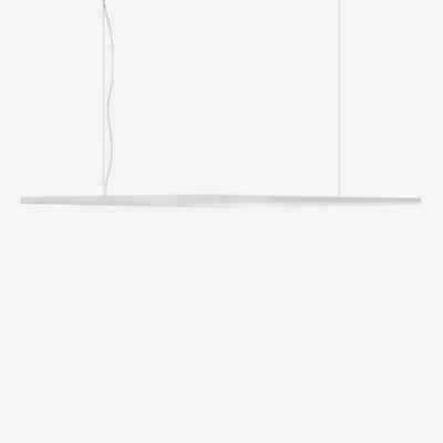 Panzeri Viisi LED Pendelleuchte in Weiß als moderne Downlight-Bar aus Metall - Bild 1