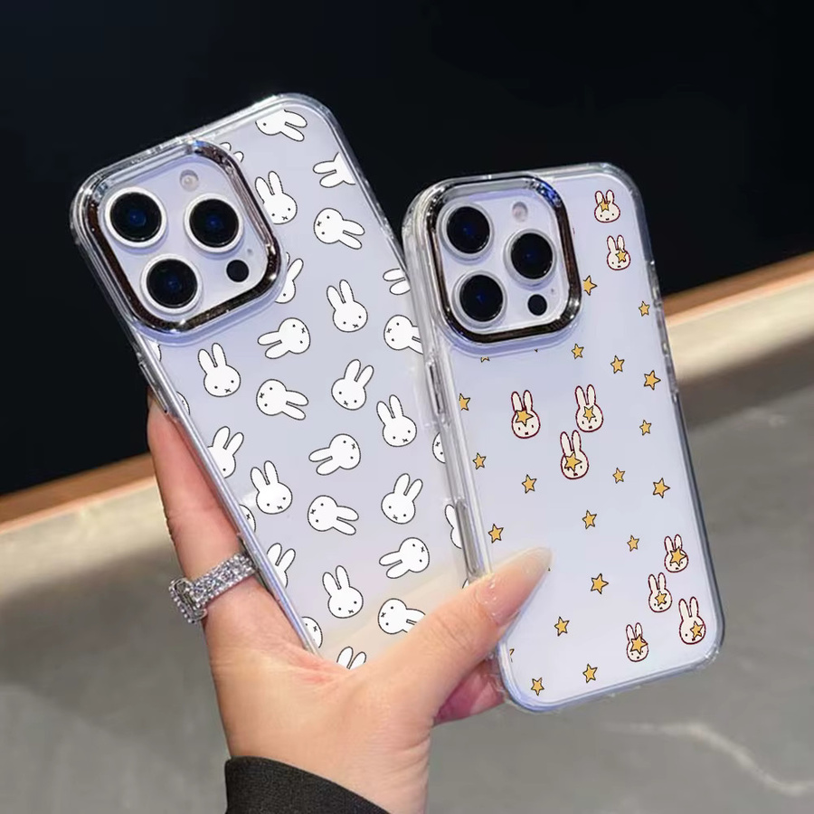 Miffy Hasen Handyhülle für Samsung Galaxy S26 S25 S24 S23 S22 S21 S20 FE Ultra Plus 5G Transparent - Bild 1