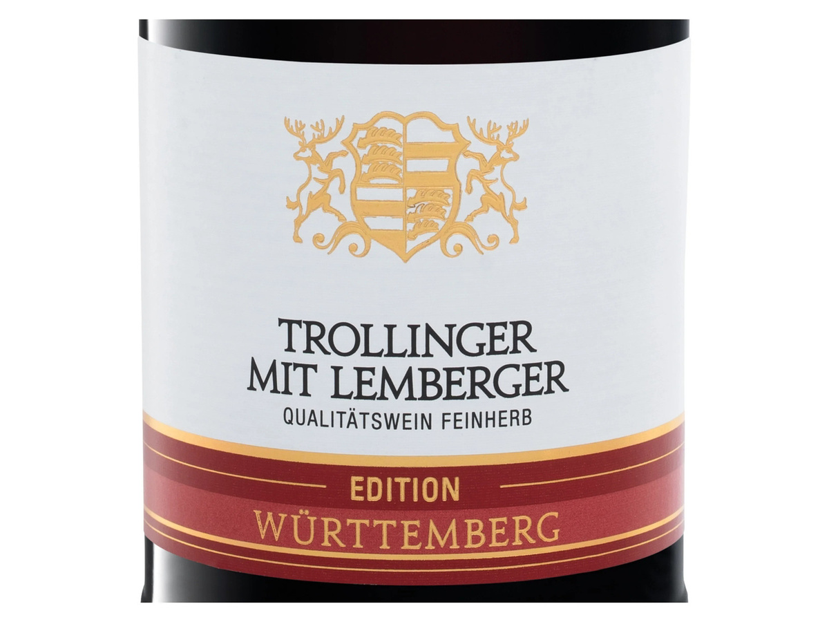 Felsenkeller Besigheim Trollinger mit Lemberger Edition Württemberg QbA feinherb Rotwein 2024 1 l - Bild 2