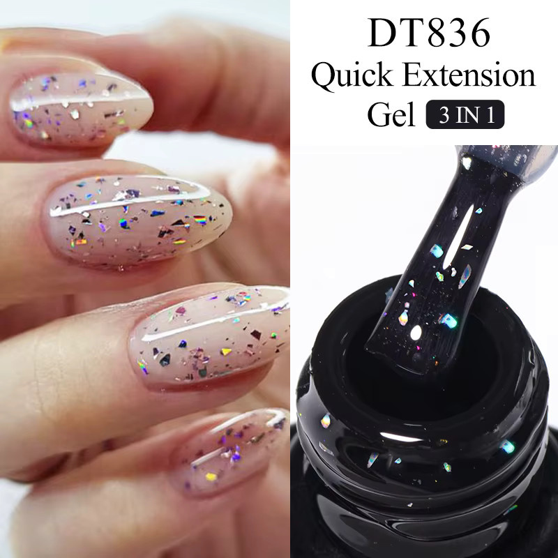 MEET ACROSS Glitzer-Nagellack, 7 ml, glänzend - Bild 2