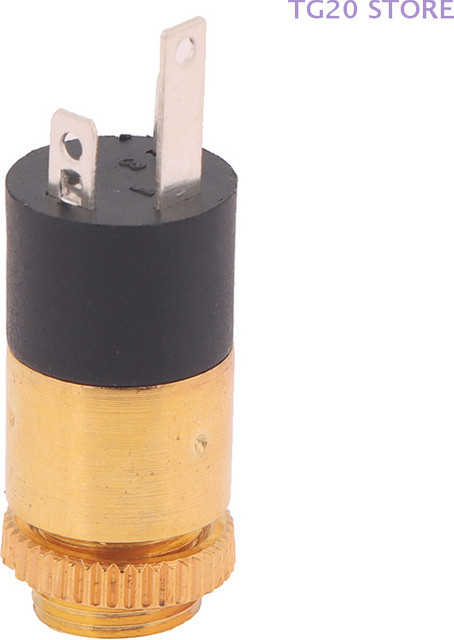 5er-Set PJ392 Stereo 3,5 mm Klinkenbuchsen mit Schraubmontage und Vergoldung in Gold - Bild 1