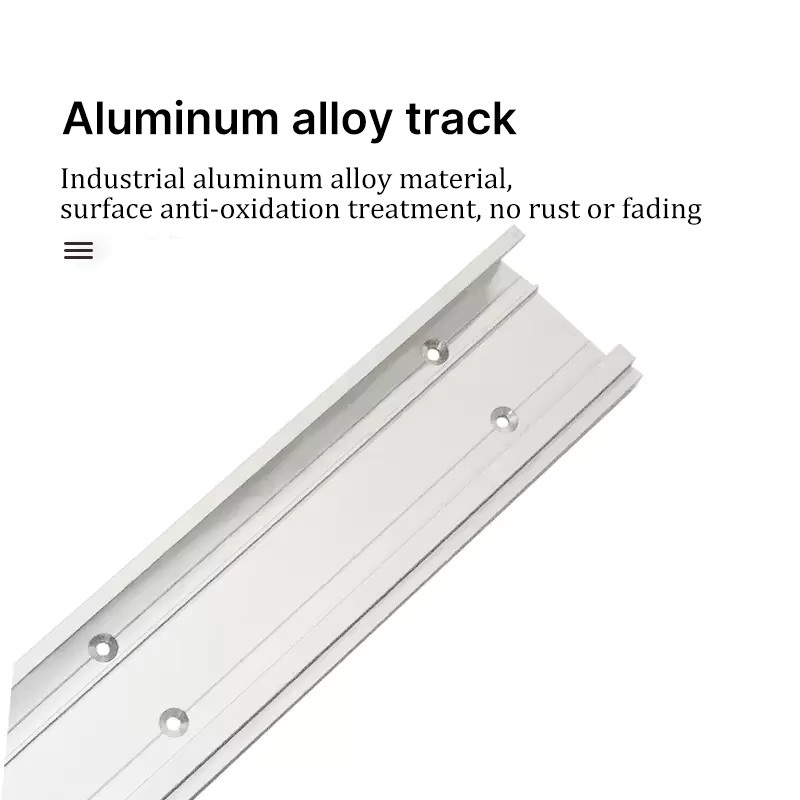SSOUIM Verdecktes Schiebetür-Hardware-Set für Geister- und Scheunentüren mit Zwei-Wege-Puffer in Silber für Türbreiten von 70 cm bis 150 cm - Bild 3