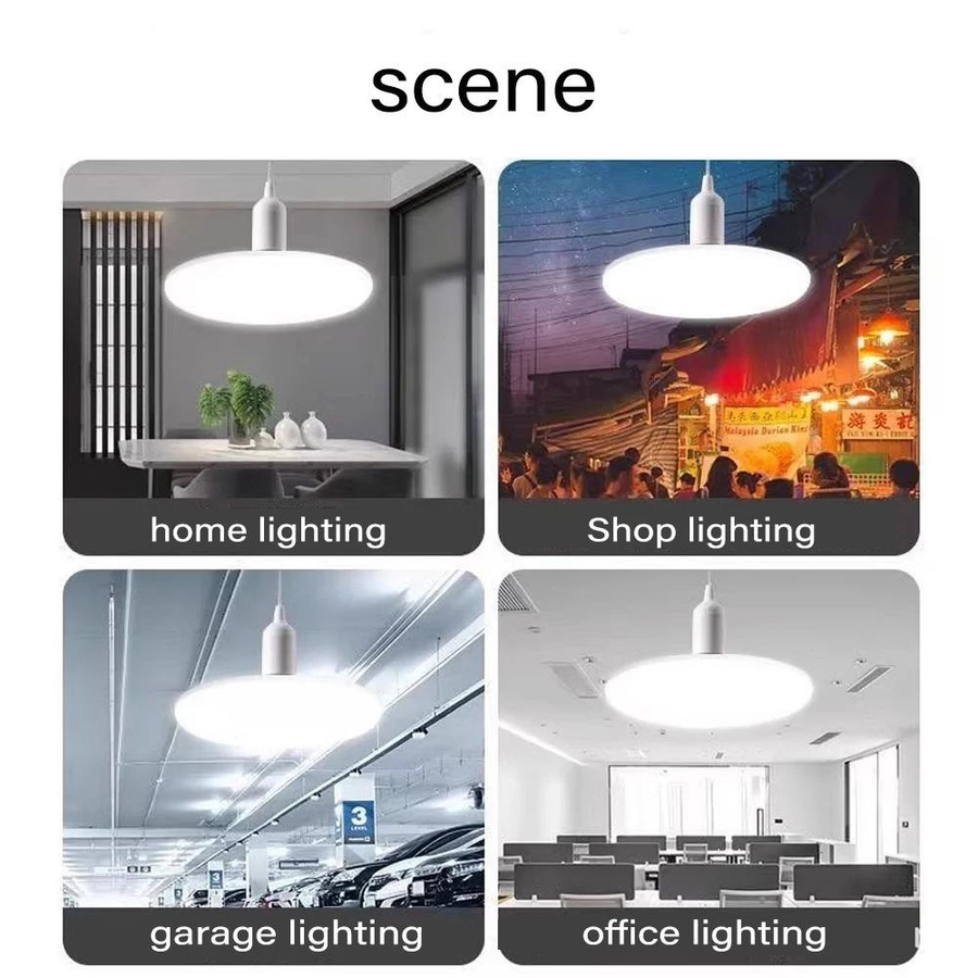 YJMP Super Lighting LED-Globus Lampe mit E27 Sockel in Weiß für den Haushalt - Bild 3