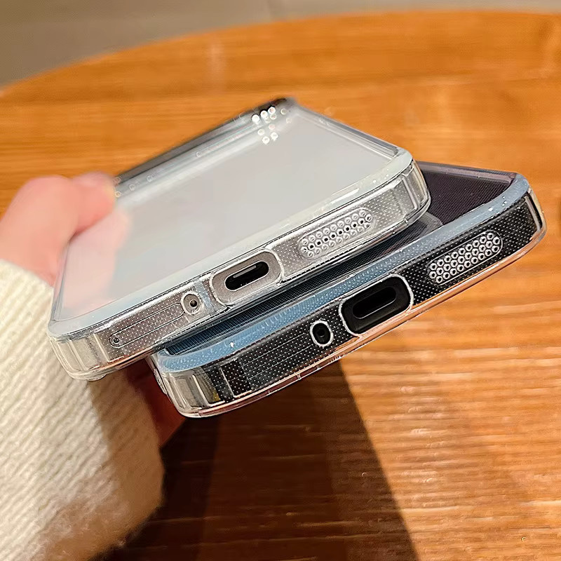Transparente Handyhülle mit Berglandschaft-Muster für Google Pixel 10, 9 Pro XL, 9 Pro, 8, 7 Pro, 9A, 8A, 7A aus galvanisiertem TPU - Bild 3