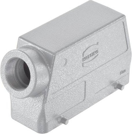 Harting Tüllengehäuse 09 30 024 0521 in Silber aus Aluminium - Bild 1