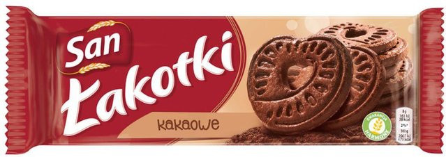 San Łakotki Kakaokekse 168 g - Bild 1