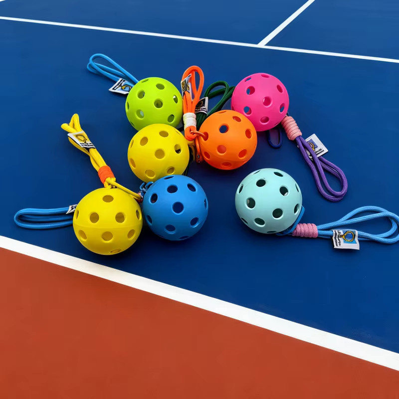 garvonti Schlüsselanhänger, Pickleball-Anhänger, bunt, verspielt - Bild 2